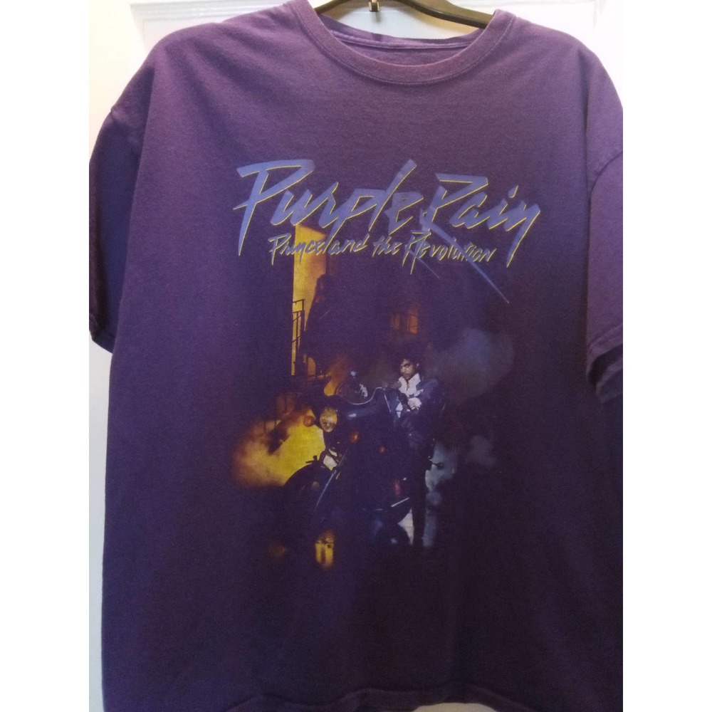 Prince, Purple Rain T-Shirt, Purple, Estimated L-XL